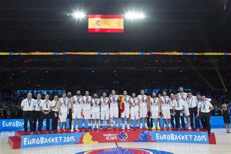Selección española campeona Eurobasket 2015