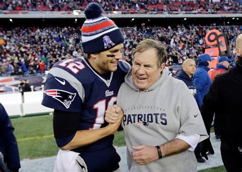 Tom Brady y Bill Belichick Patriots