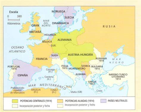 Europa tras la Primera Guerra Mundial