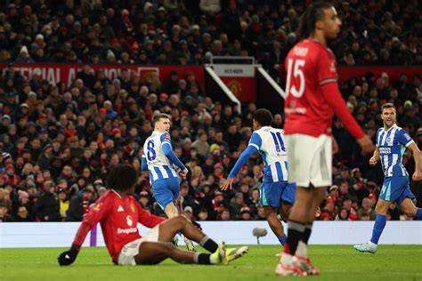 Manchester United eliminado ante Brighton en Old Trafford