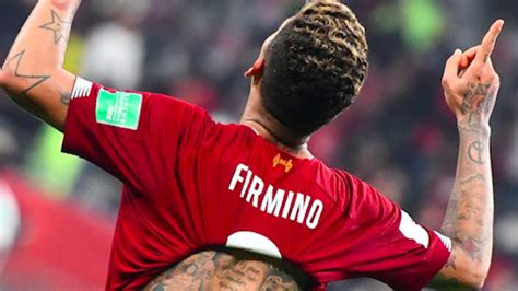 Roberto Firmino celebra gol en final mundial clubes