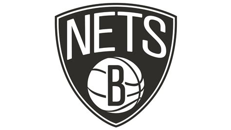 Logo de Brooklyn Nets en blanco y negro