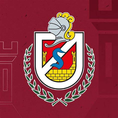 Escudo y estadio de Deportes La Serena