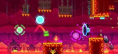 Geometry Dash obstáculos y portales