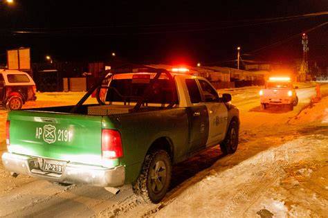 Mapa policial y servicios públicos de Punta Arenas