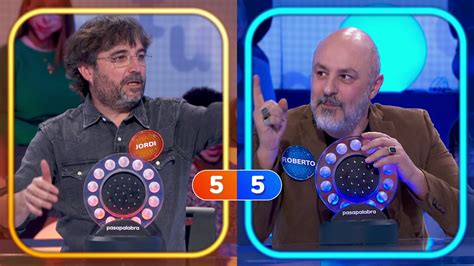 Jordi Évole y Roberto Álamo en Pasapalabra