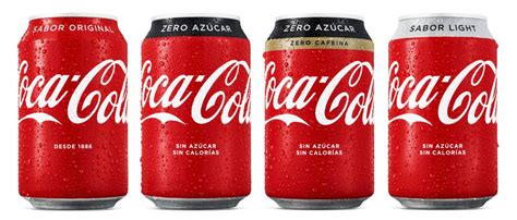 Comparación latas Coca-Cola antes después