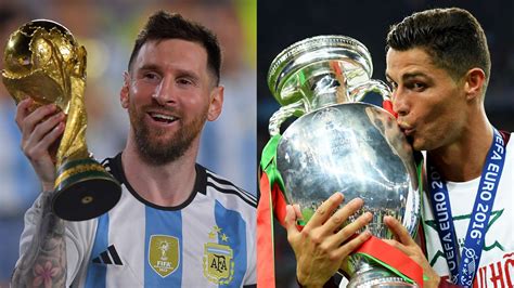 Messi y Cristiano Ronaldo en Riad
