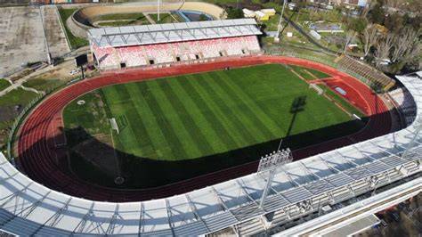 Estadio de fútbol en Santa Cruz Chile