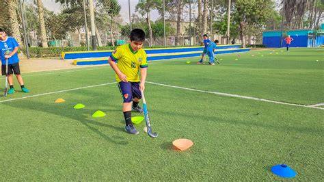Clases de hockey césped infantil