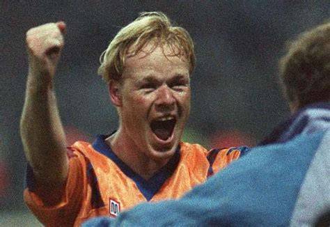 Ronald Koeman marca en Wembley 1992