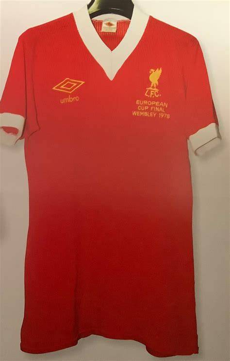 camiseta Liverpool final Copa Europa 1977