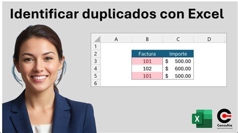 duplicados resaltados en Excel