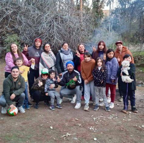 Manifestación por cancha Hogar de Menores