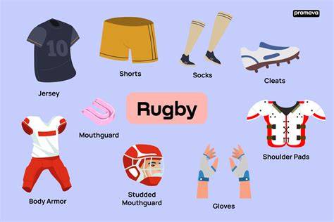 equipamiento básico para rugby