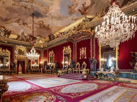 Interior del Palacio Real de Madrid