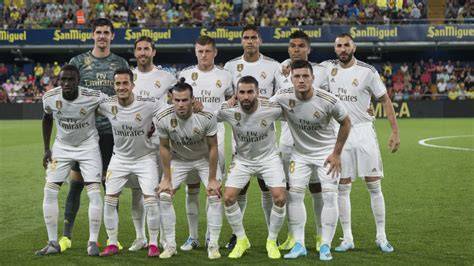 Plantilla actual del Real Madrid