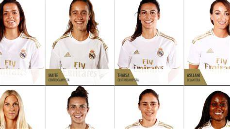 Plantilla del Real Madrid femenino