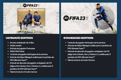 Ediciones de FIFA 18 y sus contenidos
