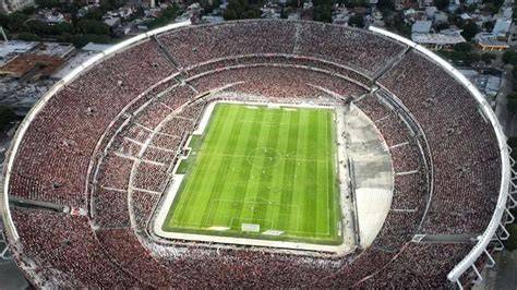 Estadio Monumental antes del Superclásico