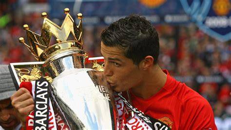 Ronaldo con Manchester United Premier League
