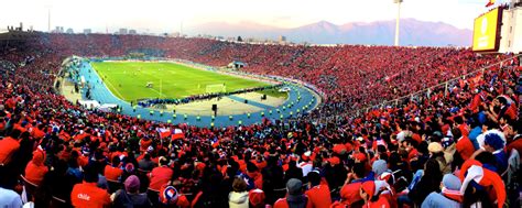 Estadio Nacional de Santiago durante Copa Libertadores