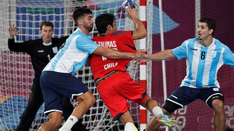 Final de balonmano Chile Argentina Lima 2019