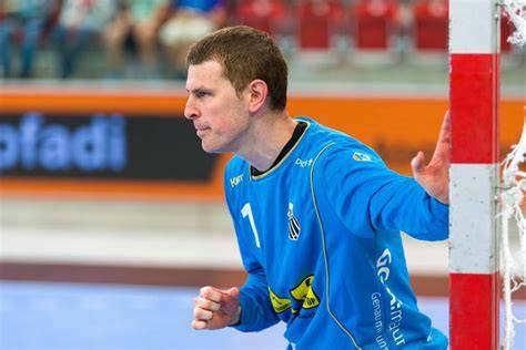 Arquero Matías Schulz balonmano Argentina