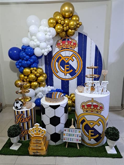 Decoración Real Madrid para fiesta