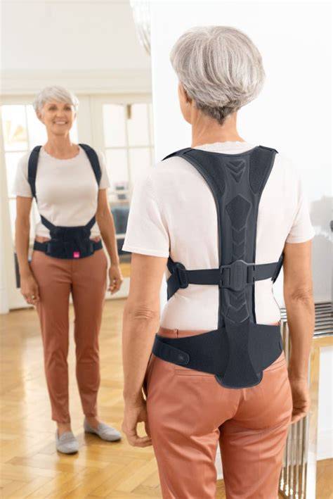 colocación correcta órtesis lumbar espalda
