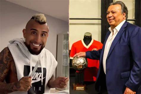 Elías Figueroa y Arturo Vidal juntos