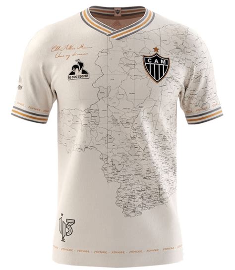 camiseta conmemorativa Atlético Mineiro 113 años