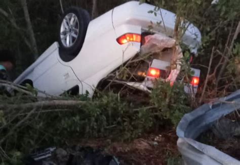 Accidente de Pedro Heller en tramo El Pinar