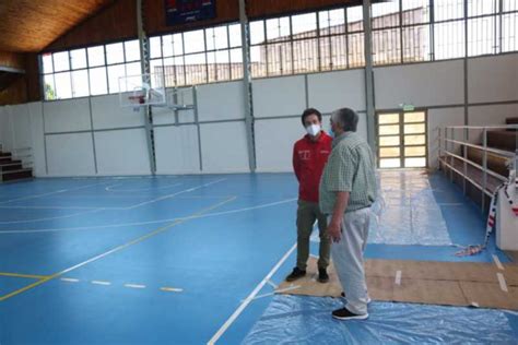Gimnasio Fiscal Ruiz Urrutia remodelado