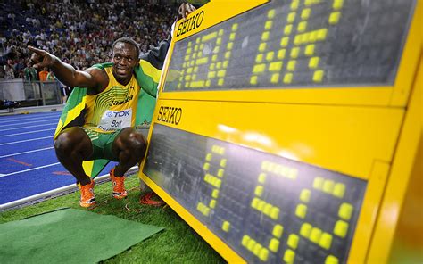 Usain Bolt carrera 100 metros récord mundial
