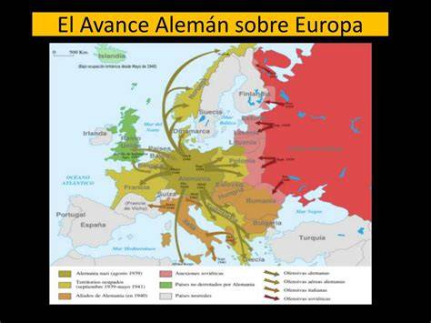Avance alemán en Europa occidental