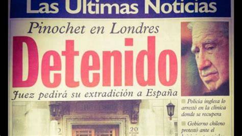 Augusto Pinochet detenido en Londres