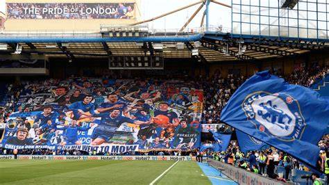 Afición del Chelsea en Stamford Bridge