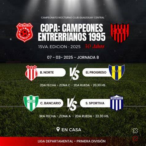 Campeonato bancario en cancha de fútbol