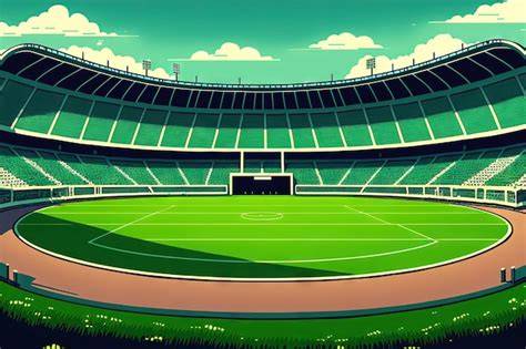 Estado del césped de un estadio de fútbol