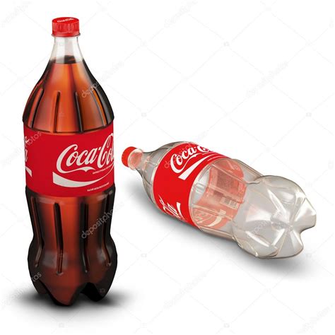 Botella Coca-Cola de plástico de 2 litros