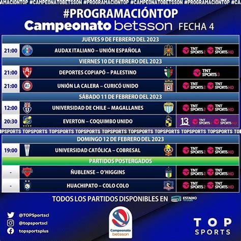 Partidos del fútbol chileno en streaming