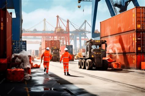 Trabajadores descargando cuarto de vacuno