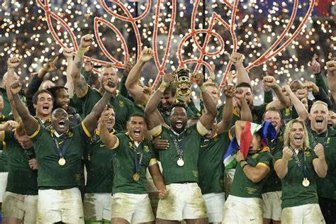 Australia celebra título mundial de rugby 1999