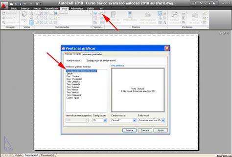 AutoCAD Layout espacio papel y ventana gráfica