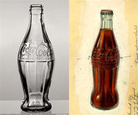 Botella de Coca-Cola pintada como decoración