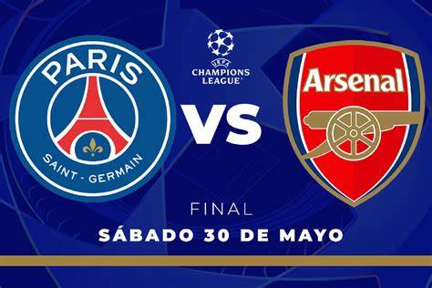 PSG y Arsenal en final de Champions