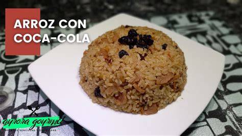 Arroz con Coca-Cola y tocineta